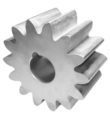 Engrenagem conforme amostra