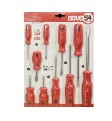 Jogo Chave de Fenda Phillips