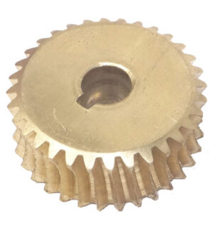 Engrenagem 32 dentes de bronze da máquina de chanfrar Metal