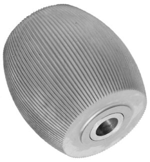 Rollo de acero de 50 mm con casquillo de latón