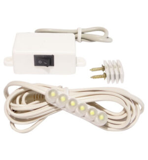 Luminária com 6 leds LDA1, 0,3W,