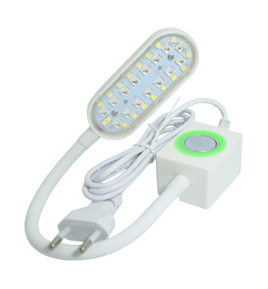 Luz blanca y violeta 1w con imán