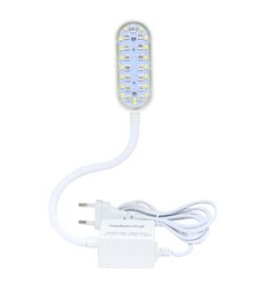 Luminária luz branca e violeta 1w com imã