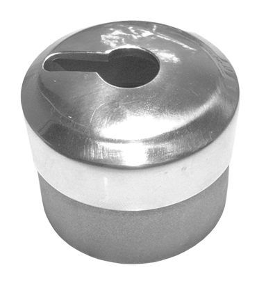 Ponteira de alumínio alta com encaixe em um lado Atom